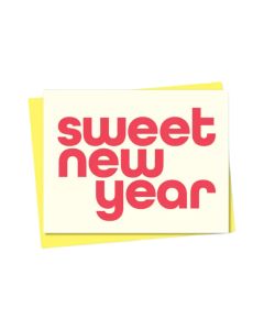 Rosh Hashanah Notecard: Sweet New Year
