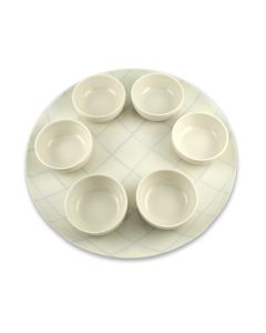 Salt Zuma Seder Plate by Serax