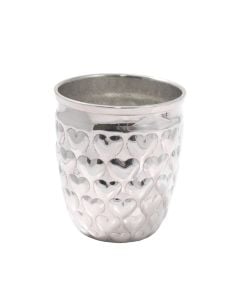 Silver-plated Hearts Becher Cup by Pampaloni
