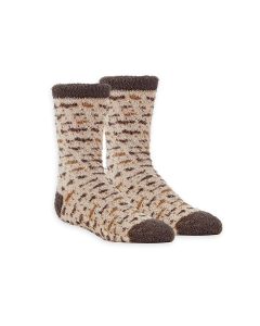 Kids Cozy Matzah Print Socks