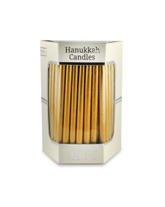 Solid Gold Hanukkah Candles