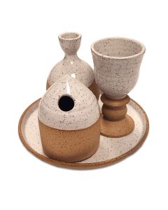 Speckled Havdalah Set by RachaelPots