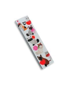 Stainless Steel Cats Mezuzah