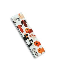 Stainless Steel Dogs Mezuzah