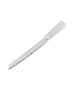 Sterling Silver Challah Knife with Smooth Handle by Avi Nadav