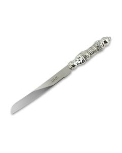 Sterling Silver Electroform Challah Knife