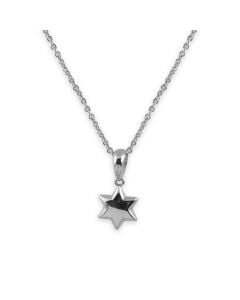 Sterling Silver Star of David Necklace by J. Hannah Jewelry
