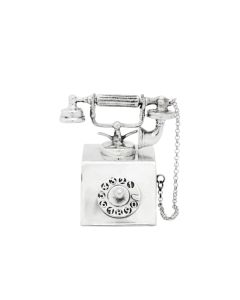 Sterling Silver Telephone Spice Box by Avi Nadav