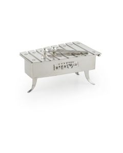 Sterling Silver Xylophone Spice Box by Avi Nadav