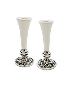 Sterling Tamar Candlesticks by Avi Nadav