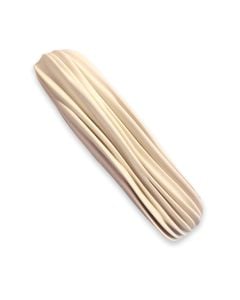 White Stone Line Mezuzah by Velvart Design