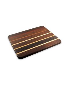 Striped Wood Challah Board