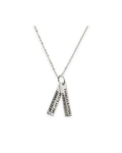 Leonard Cohen Quote Necklace