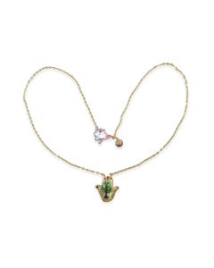 Tree of Life Hamsa Necklace by Susan Alexandra