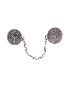 Tree of Life Tallit Clips by Emily Rosenfeld