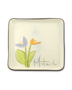 Tulips Matzah Plate by ZPOTS