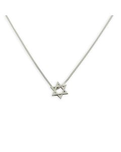 Two-Part Star of David Necklace by KUPERWOMAN: Small