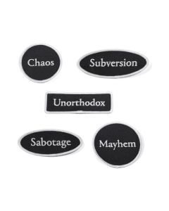 Unorthodox Set of Five Patches