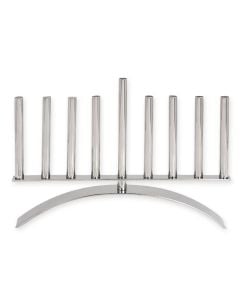 Vintage Stainless Steel Menorah