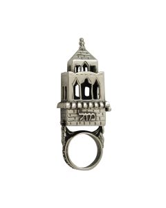 Wedding Ring Spice Box by Dabbah Judaica