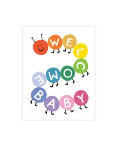 New Baby Notecard: Caterpillar
