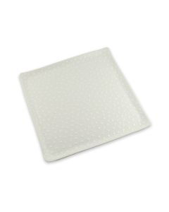 White on White Pattern Matzah Plate by Maiyan Ben Yona