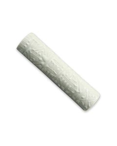White Oriental Pattern Mezuzah by Maiyan Ben Yona