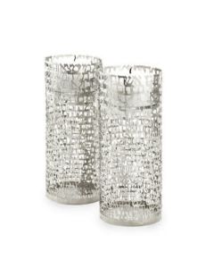 Woman of Valor Candleholders by Hoshen Design: Silver