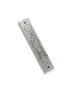 Woodland Ark Mezuzah by Emily Rosenfeld