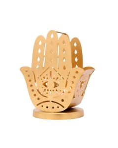 Yael Hamsa Tealight Holder by Adara Rituals
