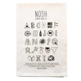 Nosh Kitchen Towel by Jenny Rozbruch